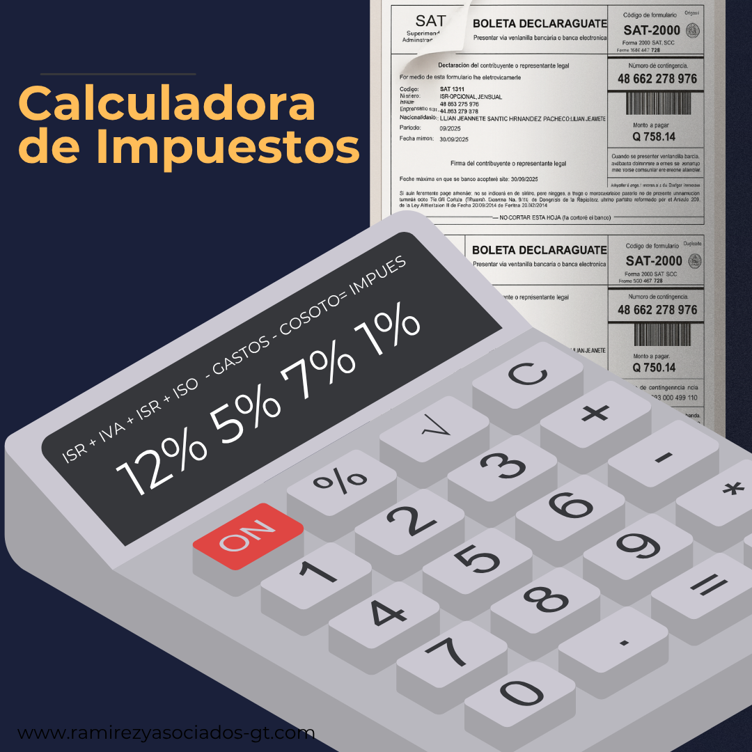 Calcula tu ISR 5% fácilmente: herramienta con deducción e IGSS